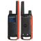Motorola T82 Twin Pack two-way radio 16 channels Black,Orange | Techbox