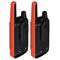 Motorola T82 Twin Pack two-way radio 16 channels Black,Orange | Techbox