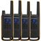 Motorola Talkabout T82 Extreme Quad Pack two-way radio 16 channels Black,Orange | Techbox