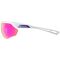ALPINA Cycling Glasses NYLOS HR White‑Purple Purple Mirror Lens Cat.3 | Techbox
