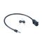 Keyed bicycle cable 10 mm - YCK0/10/60/2 Black | Techbox