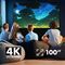 Maclean MC-213 Portable Projection Screen, Compact, Floor, 100", 16:10 | Techbox