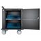 Manhattan iPad to 13", MacBook Air to 13" & Chromebook to 14" 32-bay Charging Trolley/Cart via USB-C, Also other tablets/smartphones (with device to USB-C cable), Bays 330x22x235mm, Device charging cables not included (suggest USB-C cable 354868),Cabinet | Techbox