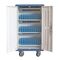 Techly Ventilated Charging Station Trolley 30 Notebook or Smartphone Black/Grey - Travel Chargers - Smartphone Chargers - Techbox