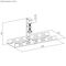 Maclean under-desk cable organizer, max. load 5kg, white, MC-105 W | Techbox