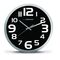 Esperanza EHC013K Wall Clock - Zurich - Black Quartz clock Oval Black, White | Techbox