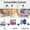 Qoltec 50853 Laser barcode scanner 1D | 2D | Black - POS & Barcode Scanners - Peripherals - Techbox
