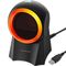 Qoltec 50857 Wired desktop barcode scanner 1D | 2D | Techbox
