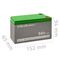 Qoltec 53031 AGM battery | 12V | 9Ah | max 135A - UPS Batteries - Surge Protection - Techbox