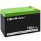 Qoltec 53076 AGM battery | 12V | 7Ah | max. 105A | Security | Techbox