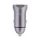 Ugreen USB Type-C / USB 24W Power Delivery Quick Charge car charger, grey (30780) - Car Chargers - Smartphone Chargers - Techbox