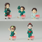 DEMON SLAYER-WCF Tanjiro Kamado collection-Assortiment 12 Figurine 7cm - Figurines - Collectibles - Techbox