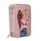 Topmodel - Double Pencil Case DOTS - Rosé / Toys