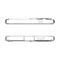 Spigen Ultra Hybrid Case for Samsung Galaxy A57 5G - Transparent