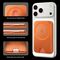 Spigen Valentinus MagFit+ MagSafe Magnetic Phone Wallet - Orange