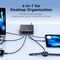 Tech-Protect DC240W-GaN Charging Station 6 Ports 4 x USB-C 2 x USB-A 240W QC3.0 - Black