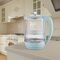 Maestro MR-052-BLUE Electric glass kettle, blue 1.7 L | Techbox
