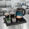 Adler AD 1387 Hotel kettle stainless steel 1 L + tray with cups black | Techbox