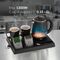 Adler AD 1387 Hotel kettle stainless steel 1 L + tray with cups black | Techbox