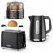 C280C ELDOM Kettle ELLI, capacity 1.7 l, power 2200 W, black, strix, black | Techbox
