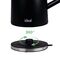 IDEAL Kettle 1.7 l, steel body, power 1500 W, black | Techbox