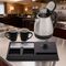 Adler AD 1354 Hotel kettle stainless steel 1.2 L + tray with cups black, steel | Techbox