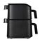Cosori CAF-DC121 Double 10.8 L Stand-alone Hot air fryer Black | Techbox