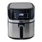 Hot air fryer NOVEEN AF550 6.5 l 1600 W Black, Silver - Deep Fryers - Cooking - Techbox