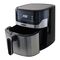 Hot air fryer NOVEEN AF550 6.5 l 1600 W Black, Silver - Deep Fryers - Cooking - Techbox