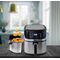 Hot air fryer NOVEEN AF550 6.5 l 1600 W Black, Silver - Deep Fryers - Cooking - Techbox
