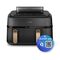 Philips 5000 series NA552/00 fryer Double 9 L Stand-alone 2750 W Hot air fryer Black, Gold | Techbox