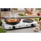 Esperanza EKH014W Electric cooker 2 zones White | Techbox
