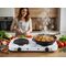 Esperanza EKH014W Electric cooker 2 zones White | Techbox