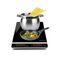 G3 Ferrari Dinamiko Deep Black Countertop 29.5 cm Zone induction hob 2 zone(s) | Techbox