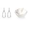 Bosch MFQ4020 mixer Hand mixer 450 W Anthracite, White | Techbox