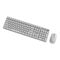 Gembird KBS-WMS-01-W-CYRL Silent key Pro Business wireless desktop set, white, RU layout | Techbox