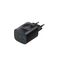 Havit UC132 EU - GaN 22 W dual-port charger with wireless charging option, black - Travel Chargers - Smartphone Chargers - Techbox