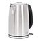 Adler AD 1340 electric kettle 1.7 L 2200 W Black, Silver | Techbox
