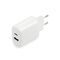 Charger 1 x USB Quick Charge 3.0, 1 x USB-C PD PPS 25W white | Techbox