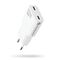 Charger 2 x USB-C Quick Charge 4+ 30W SUPER SLIM white | Techbox