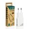 Charger 2 x USB-C Quick Charge 4+ 30W SUPER SLIM white | Techbox