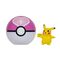 Pokémon - Clip N Go Female Pikachu w. Love Ball (PKW3638) / Toys