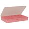 Raaco - Storage Box with 9 Compartments - Pink - 4.1 x 27.1 x 17.3 cm / Toys
