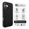 ZAGG/GEAR4 (702315006) Luxe Snap - Black, For iPhone 16 | Techbox