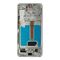 For Galaxy (GH82-27500B-FG3) OLED Touchscreen incl. frame (Compatible soft) - White, For Galaxy S22 Plus; SM-S906 - LED Screens - Smartphone LCD - Techbox