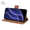 Promiz (PZ-10896) Wallet Case - Brown, Apple iPhone 17 | Techbox