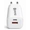 Promiz (PZ-30054) Wall Charger - Dual USB-C/USB-A - 45W - GaN - White