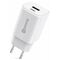Promiz (PZ-30054) Wall Charger - Dual USB-C/USB-A - 45W - GaN - White