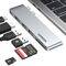 HUB Ugreen CM380 2xUSB C - HDMI/2xUSB 3.0/SD TF/USB C PD - gray | Techbox