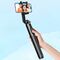 Selfie stick Ugreen LP586 telescopic tripod with Bluetooth remote control 1.5m - black | Techbox